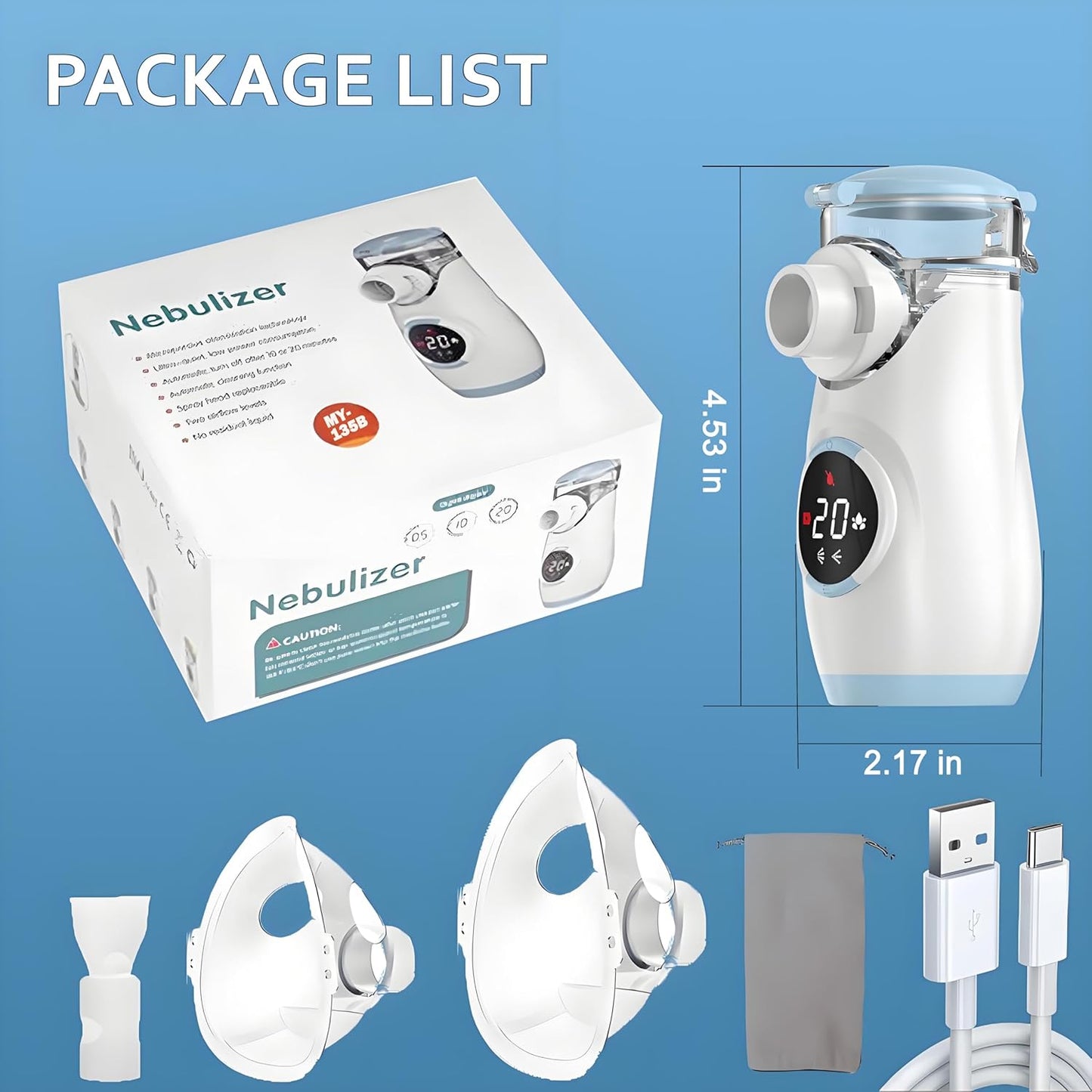 AERLUX Portable Nebulizer